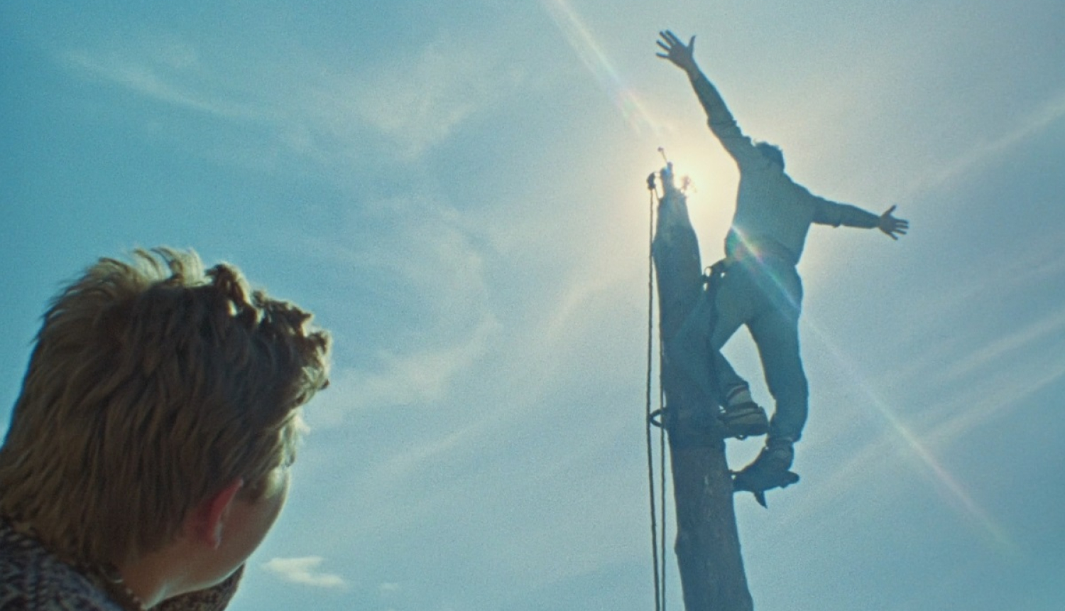 Kadrs no restaurētās filmas