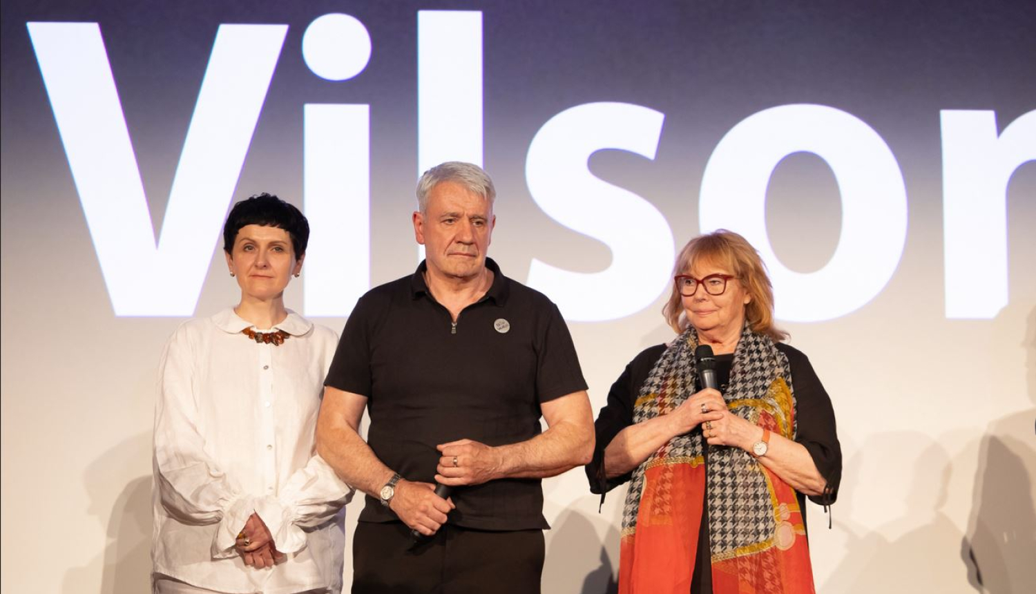 Dzintra Geka un Mārtiņš VIlsons