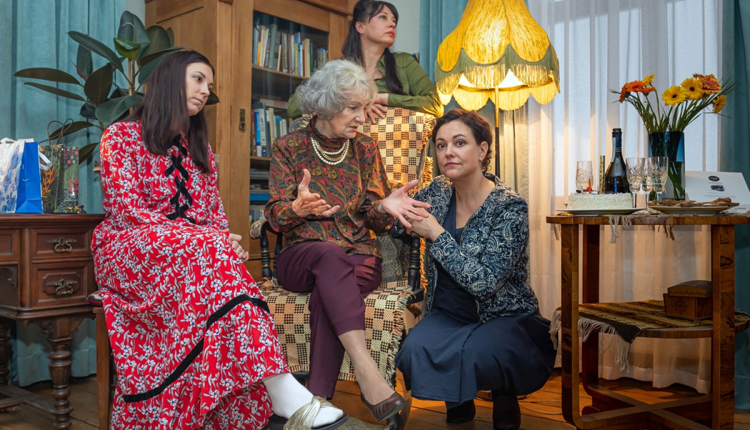 Anta Aizupe, Lidija Pupure, Daiga Kažociņa, Baiba Broka