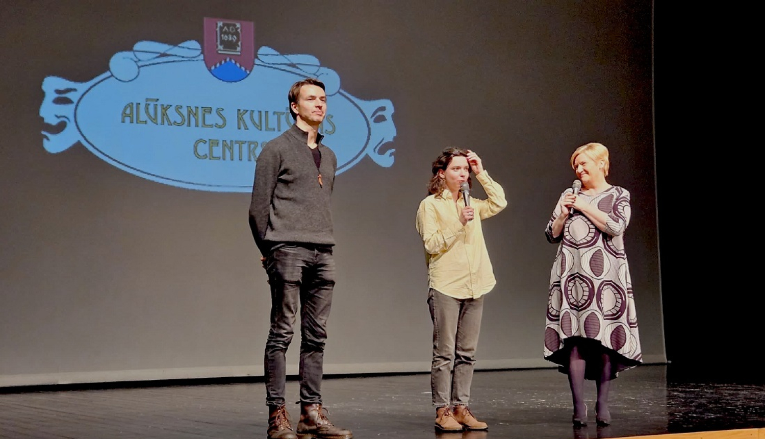 Filmas komanda Alūksnē