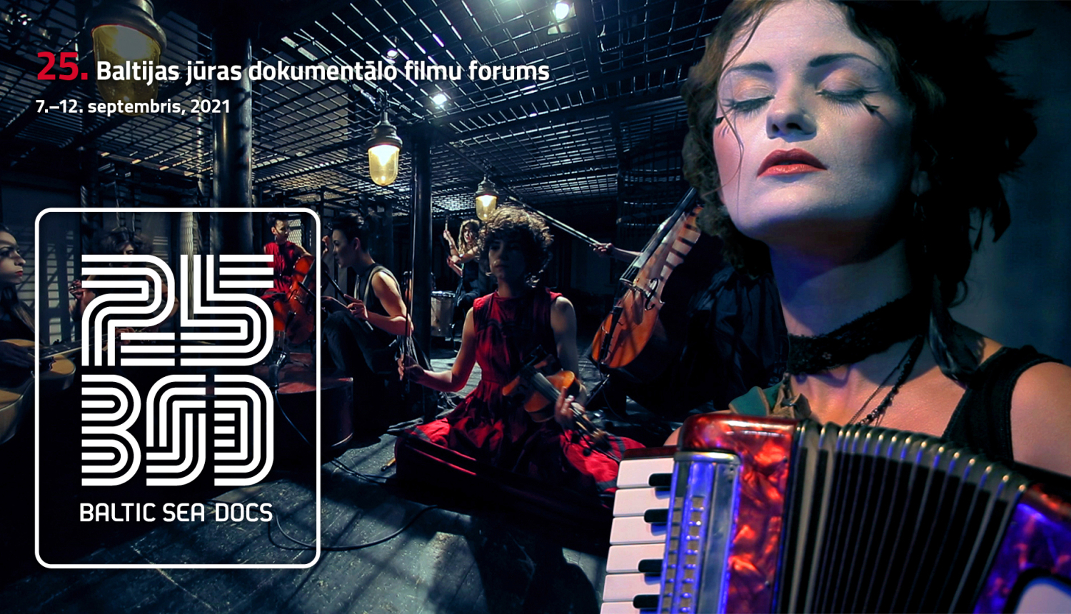 Baltijas jūras dokumentālo filmu foruma 2021 publicitātes attēls. 