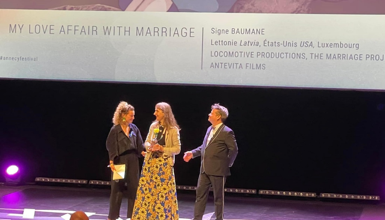 Signe Baumane Ansī festivālā