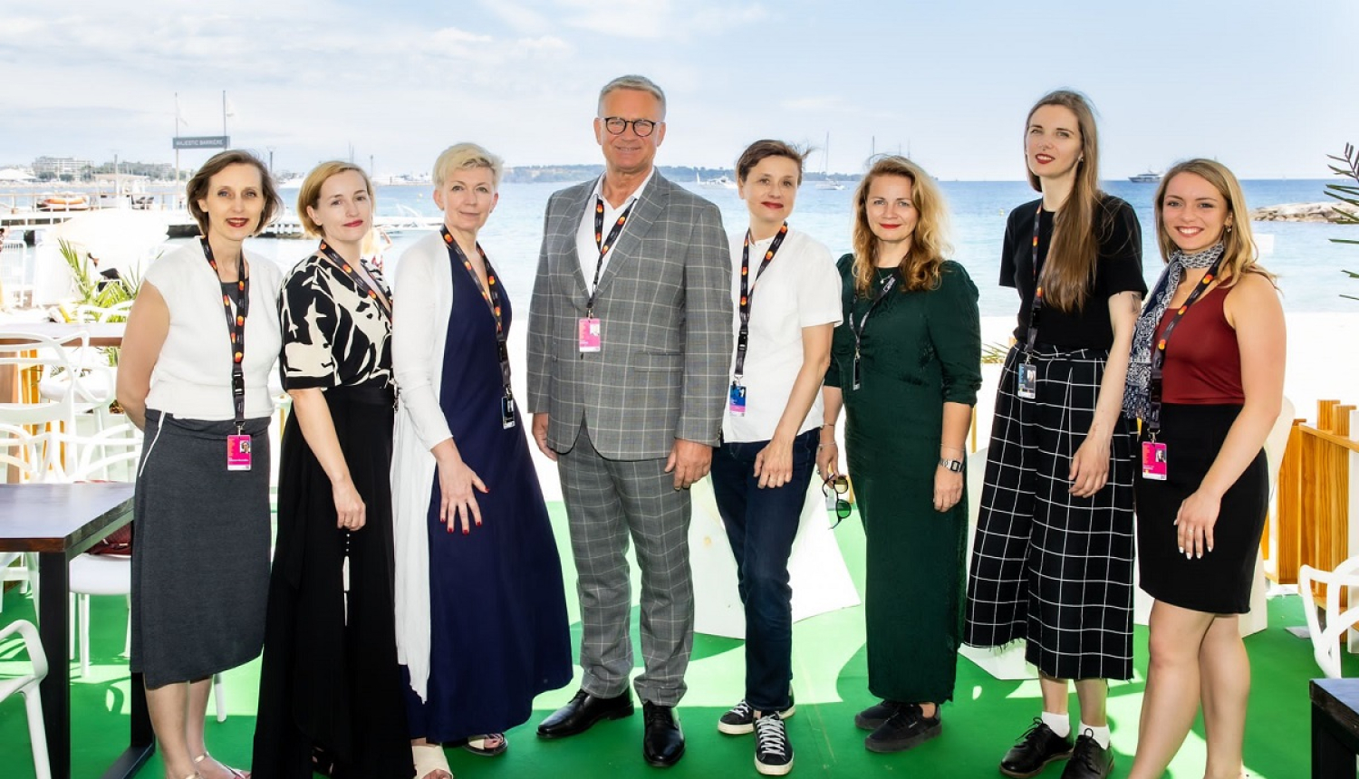 Latvijas komanda Kannās