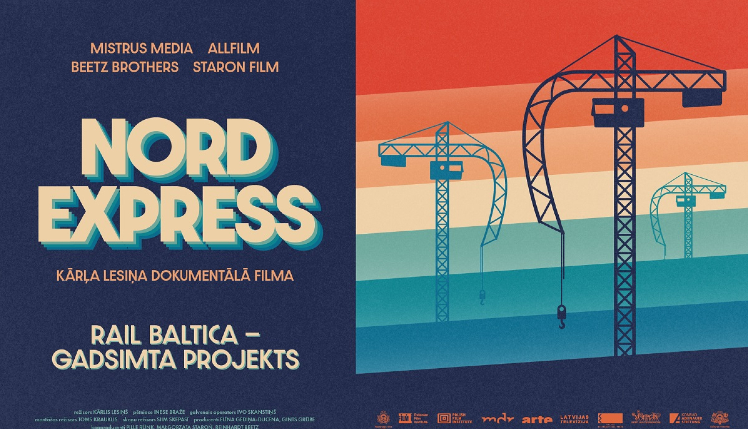 filmas plakāts grafiskā stilā