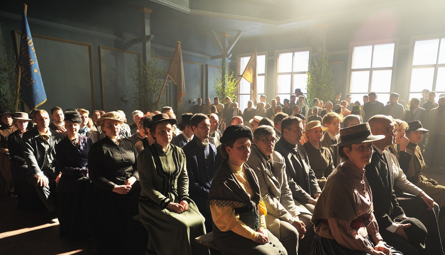 klausītāji dziesmu svētkos