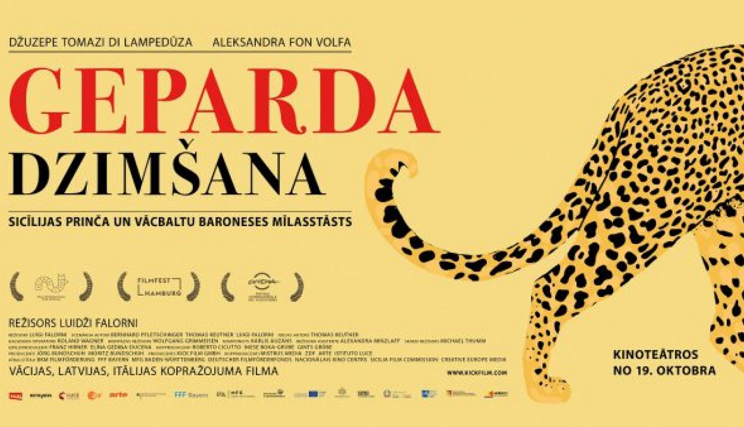 Filma “Geparda dzimšana” festivālā Riga IFF un kinorepertuārā Filma “Geparda dzimšana” festivālā Riga IFF un kinorepertuārā