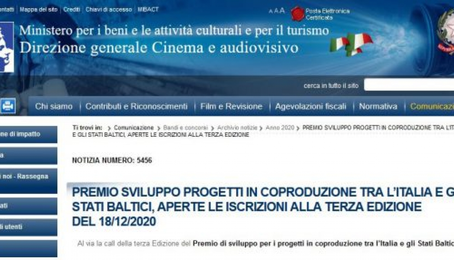 Izsludināta pieteikšanās uz atbalstu Itālijas un Baltijas valstu sadarbības projektiem