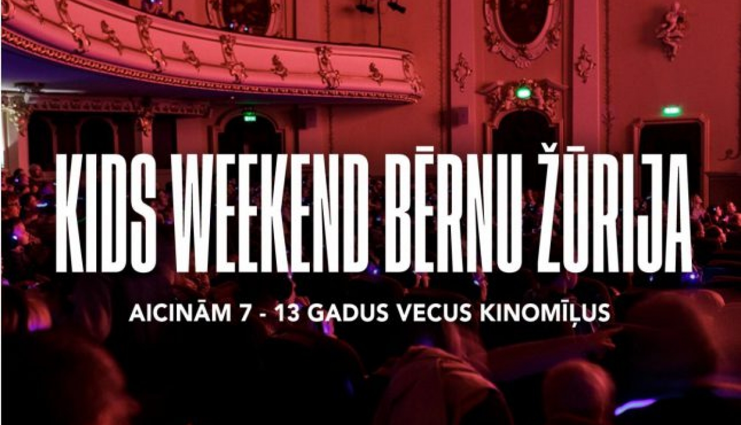 RIGA IFF aicina strādāt “Kids Weekend” bērnu žūrijā