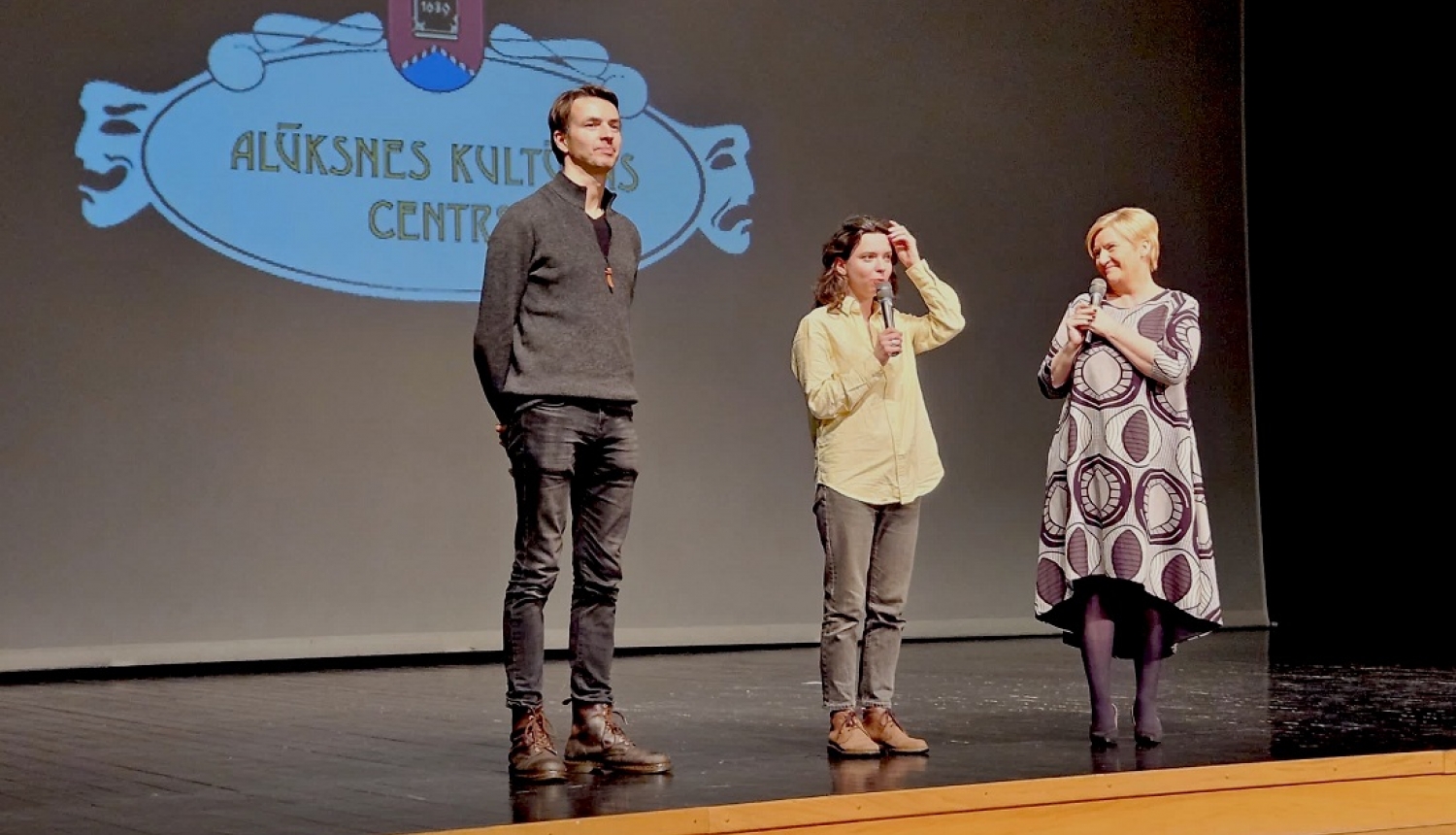 Filmas komanda Alūksnē