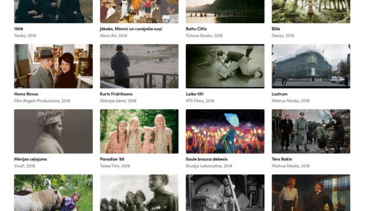 Simtgades filmas pieejamas Latvijas skolās Simtgades filmas pieejamas Latvijas skolās