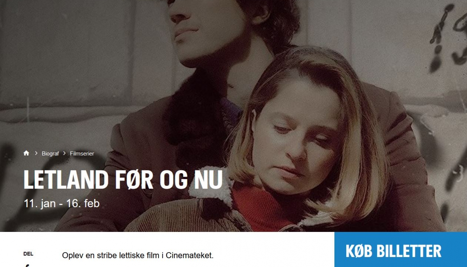 Latvian film program at the Danish Cinematheque