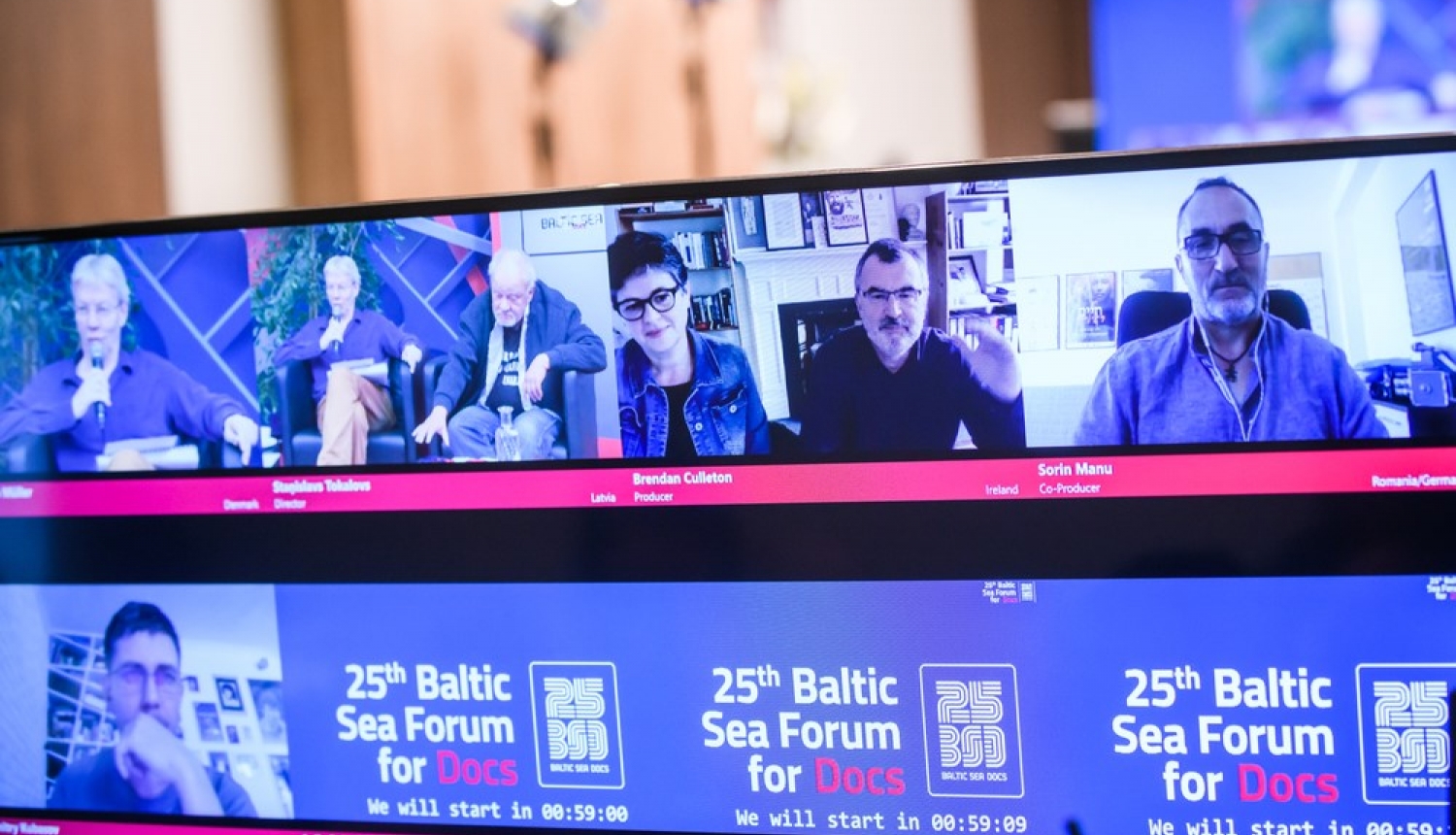 Baltic Sea Docs 2021 projektu tirgus_foto Gints Ivuškāns